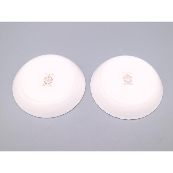 Pair of Minton Bone China Haddon Hall Coaster Trinket Dishes - Picture 3 of 5